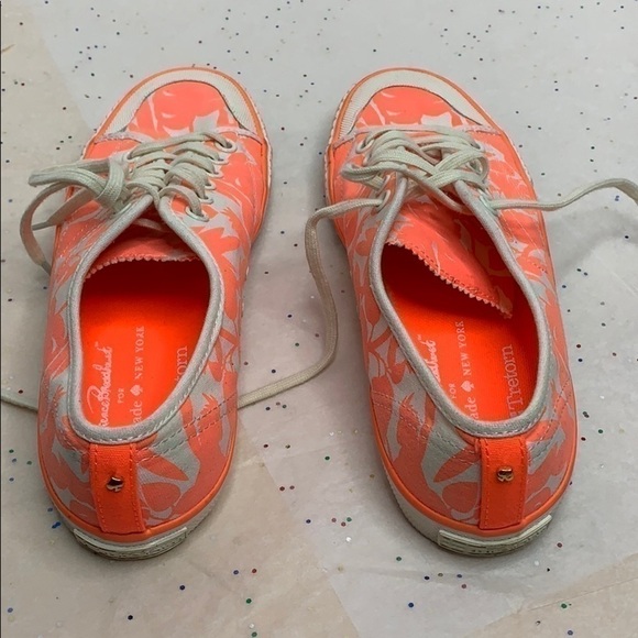 Florence Broadhurst for Kate Spade Floral Sneakers - Picture 1 of 6
